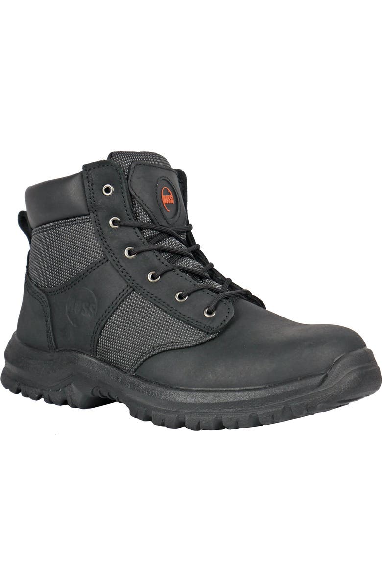 Hoss Boot Company HOSS Carter Composite Toe Work Boot, Main, color, Black