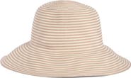 NORDSTROM RACK Stripe Wide Brim Bucket Hat