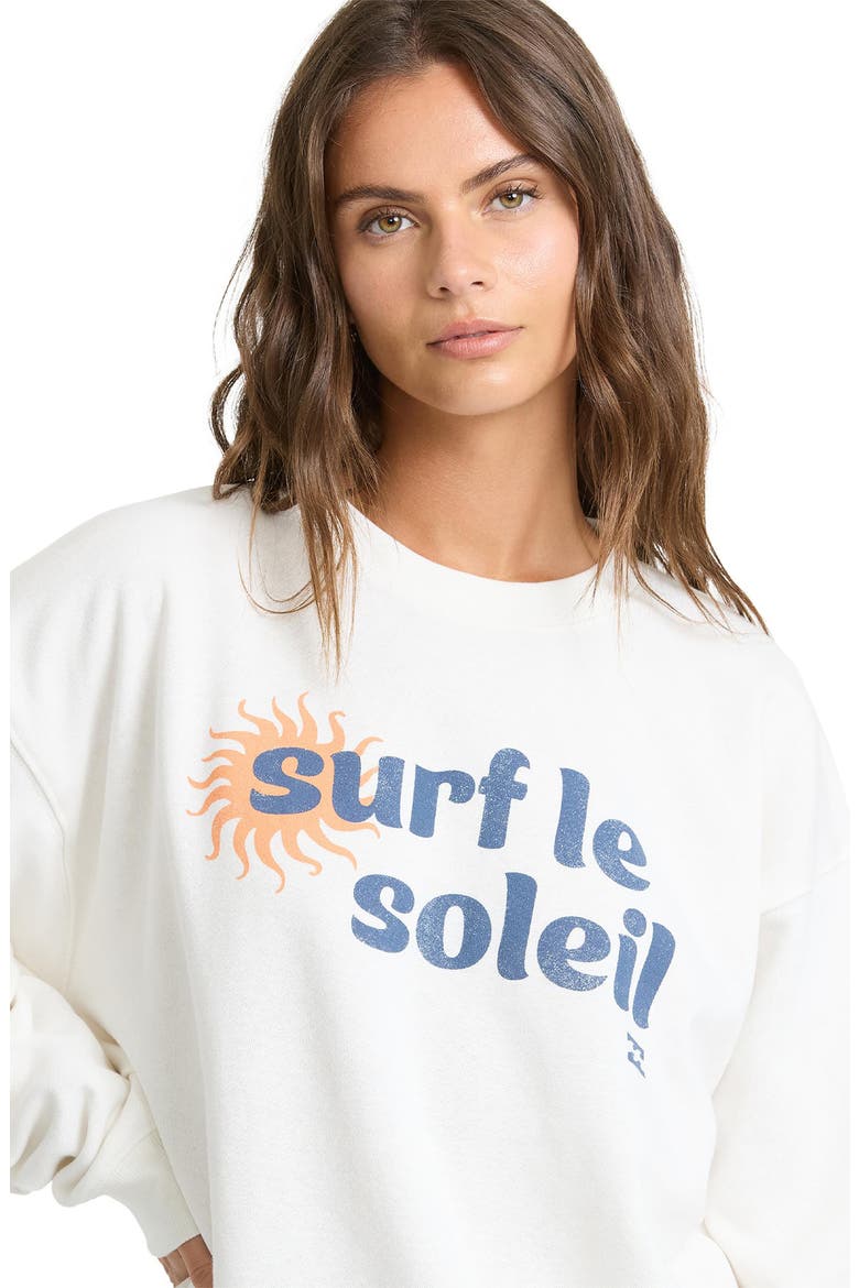 Seaside Panorama Graphic Sweatshirt, Alternate, color, SALT CRYSTAL