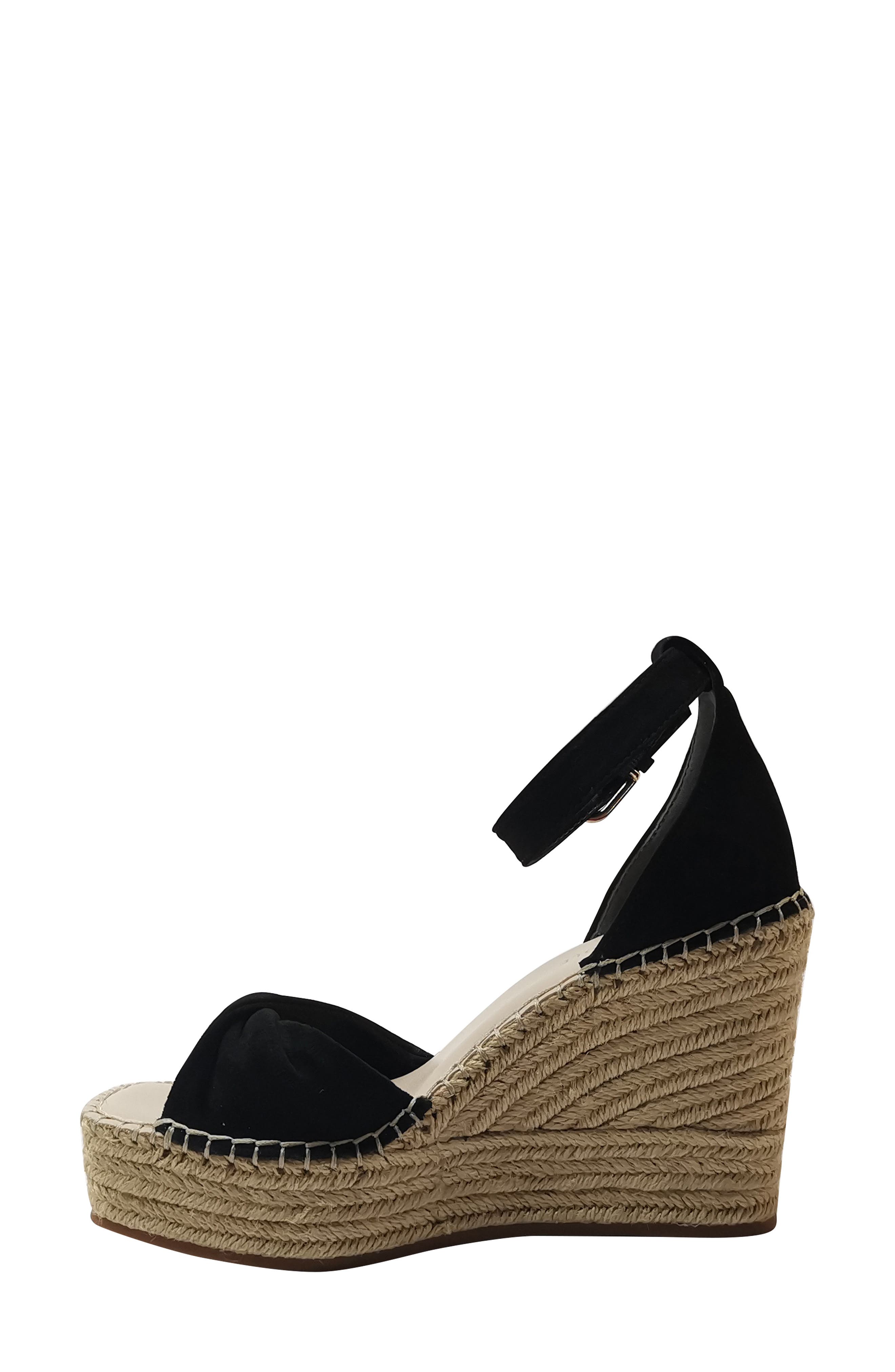 Kenneth Cole Sol Ankle Strap Espadrille Platform Wedge Sandal, Alternate, color, 