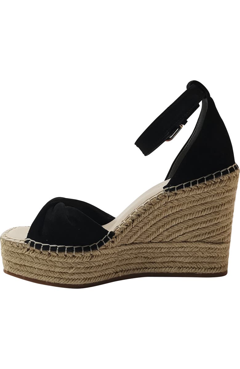 Kenneth Cole Sol Ankle Strap Espadrille Platform Wedge Sandal, Alternate, color,