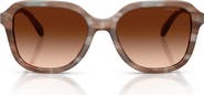 COACH 56mm Gradient Square Sunglasses