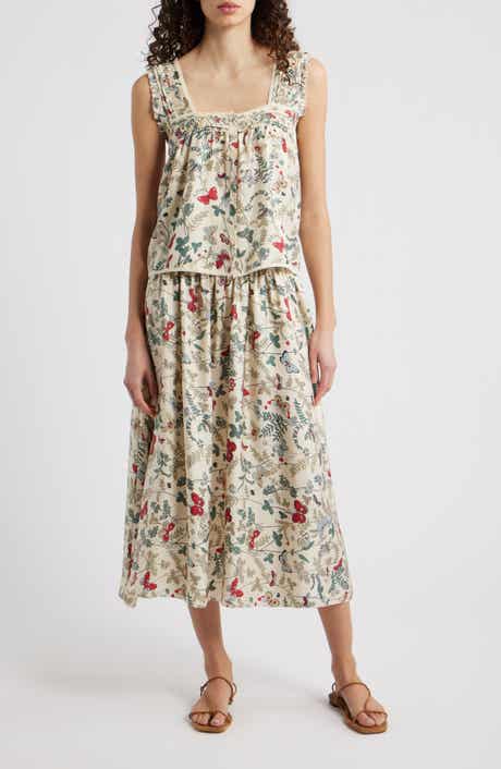 The Victorian Pleat Silk Tank