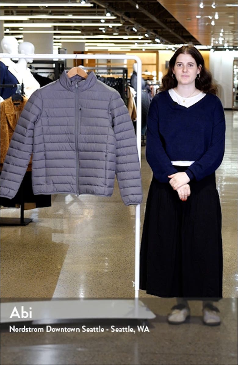 Erion Water Repellent Quilted Puffer Jacket, sales video thumbnail