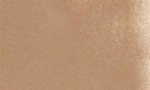 Mm Glizia Crinkled Satin Slipdress In Camel