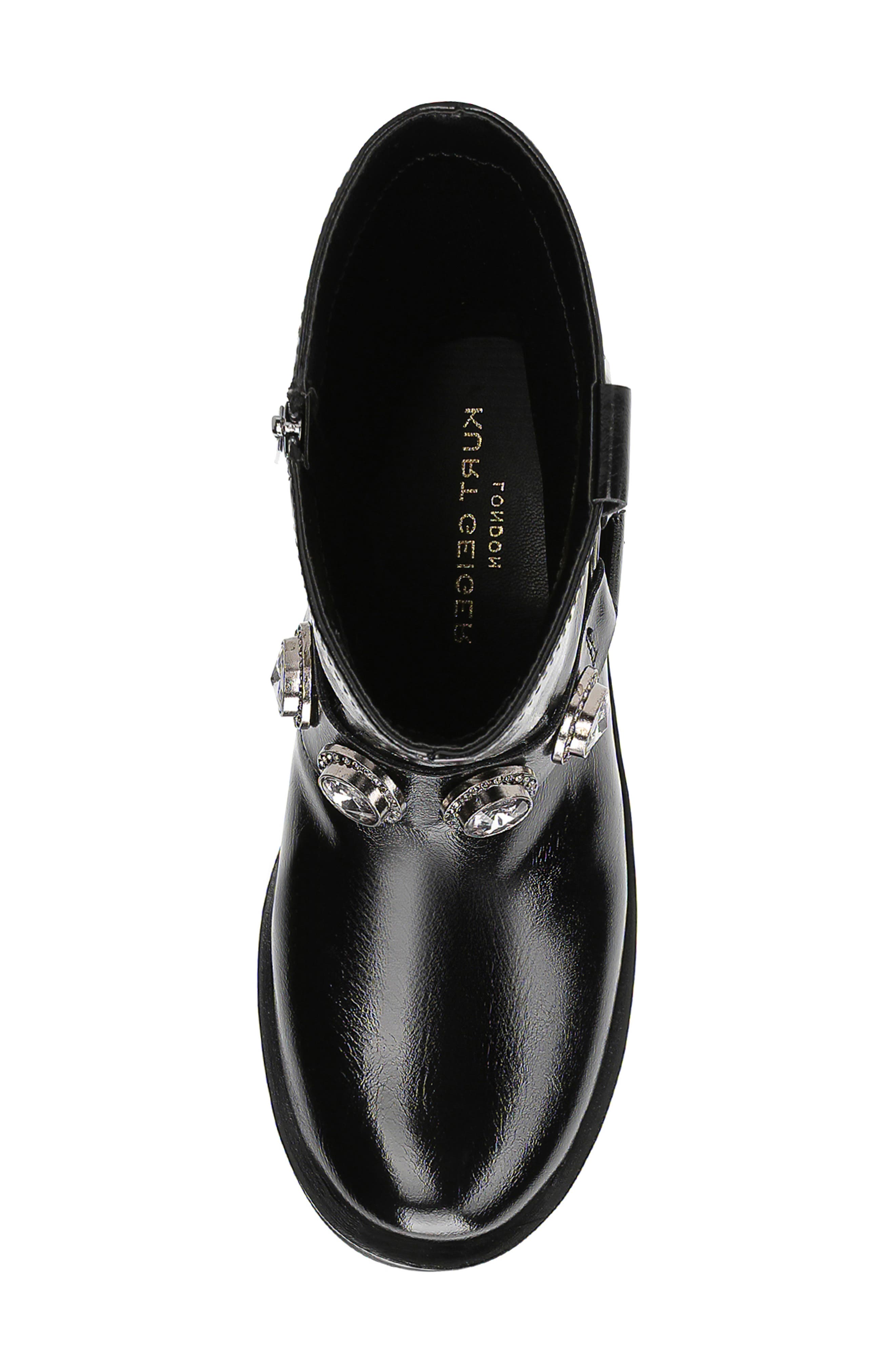 Kurt Geiger London Kids' Octavia Boot, Alternate, color, Black/ Smoke
