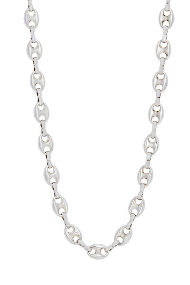 20-Inch Link Necklace, Main, color, WHITE