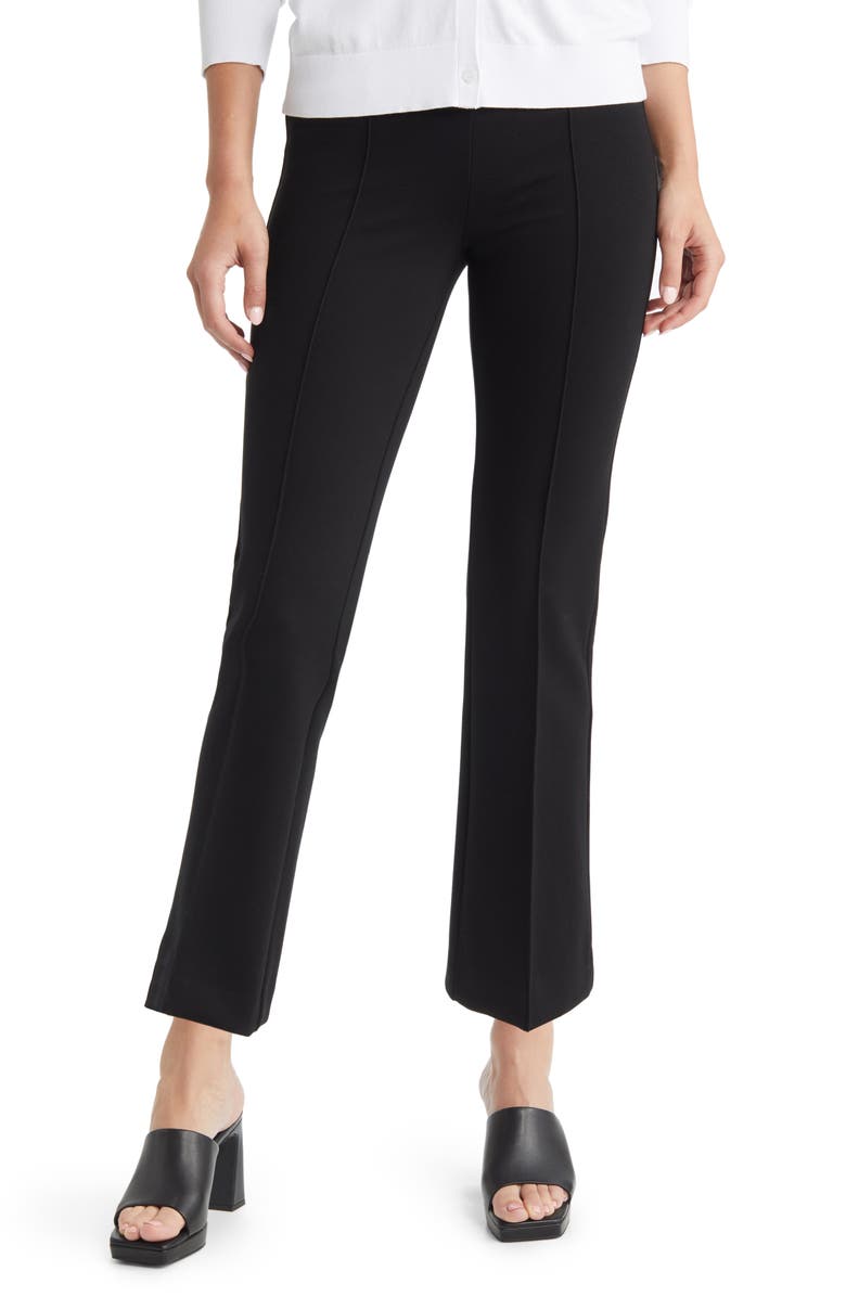 Lysse 'Lyssentials Elysse Ankle Ponte Pants, Main, color, Black