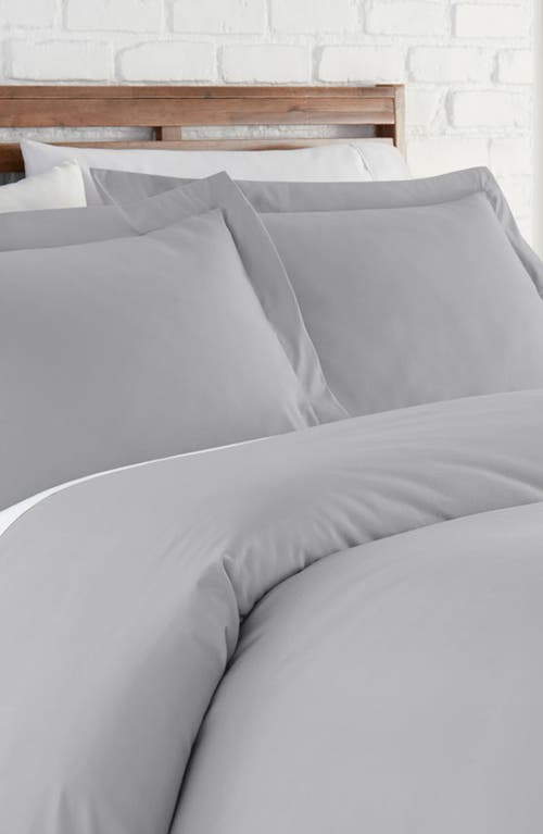 Southshore Fine Linens Ultra-soft Microfiber Duvet Cover Set In Gray