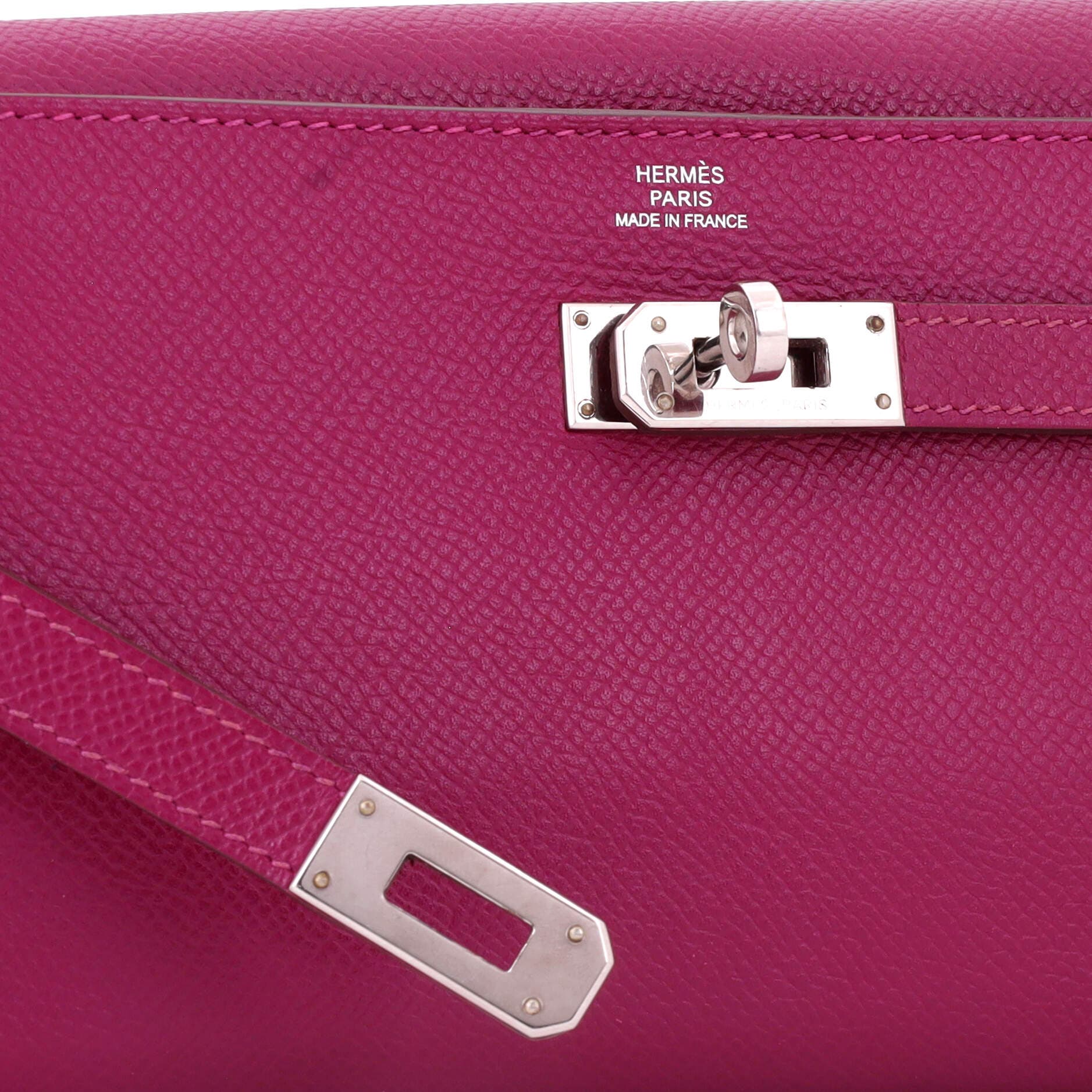 Kelly Wallet Epsom Long, Alternate, color, Pink