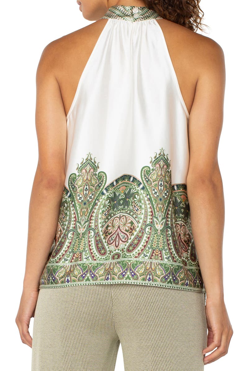 Liverpool Los Angeles Sleeveless Mock Neck Top, Alternate, color, 