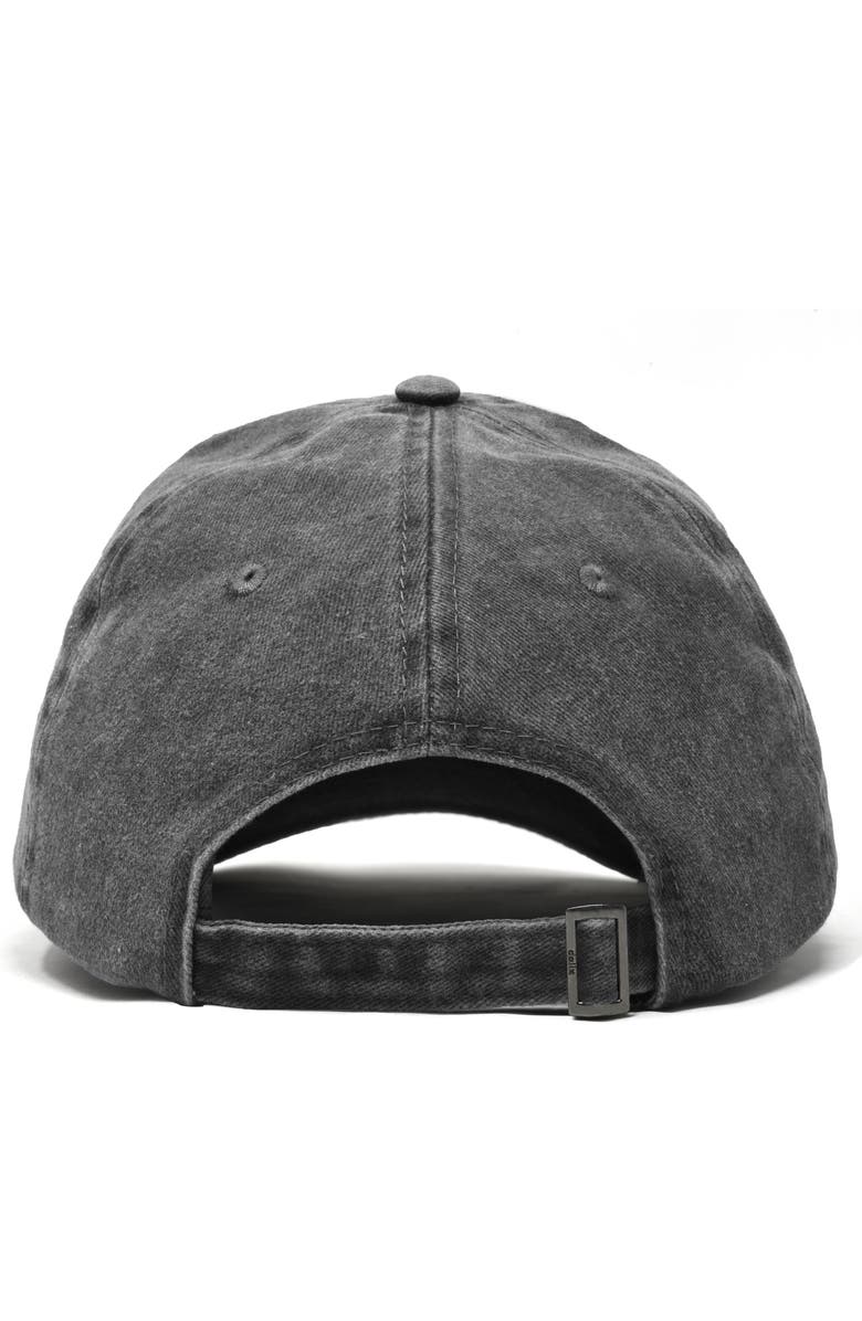 Dalix Lil Star Dad Cap, Alternate, color, Washed Black