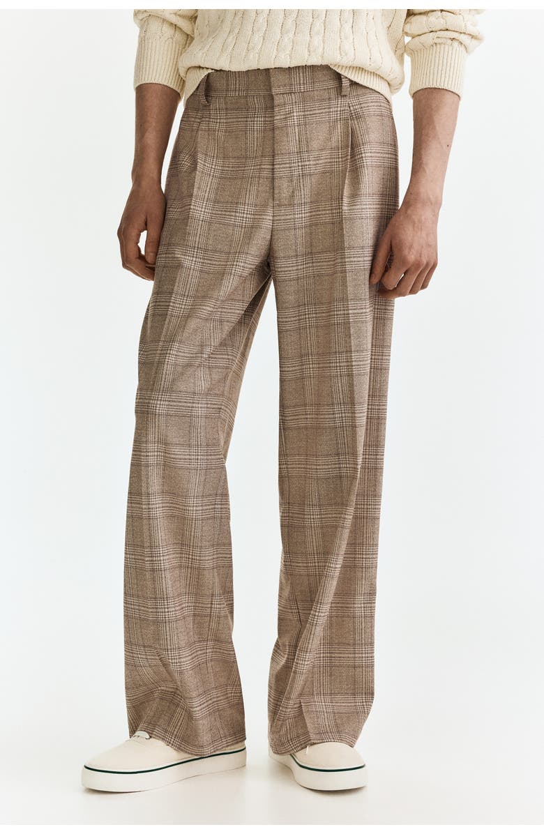 H&M Loose Fit Tailored Trousers, Alternate, color, 