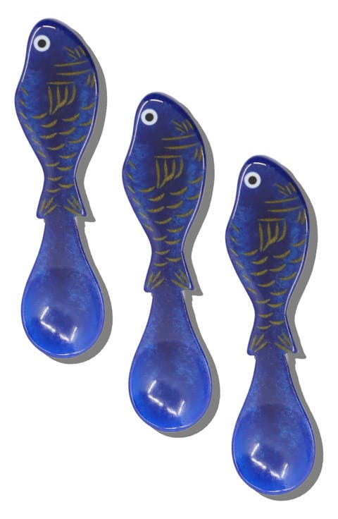 Set of 3 Sardine Spoons