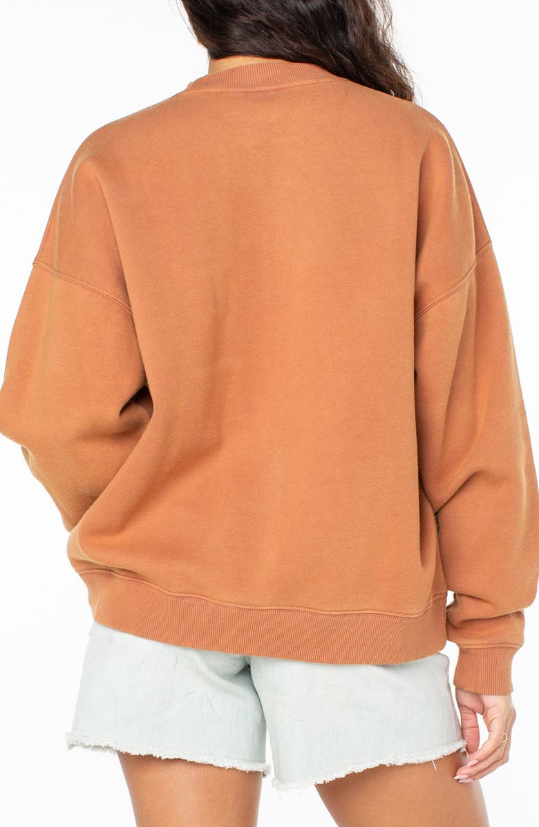 Roxy Lineup Oversize Graphic Sweatshirt, Alternate, color,