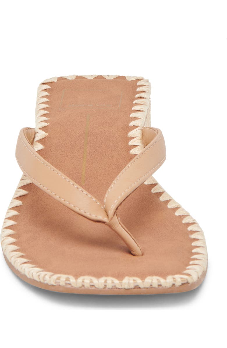 Dolce Vita Barty Flip Flop, Alternate, color, Light Tan Leather