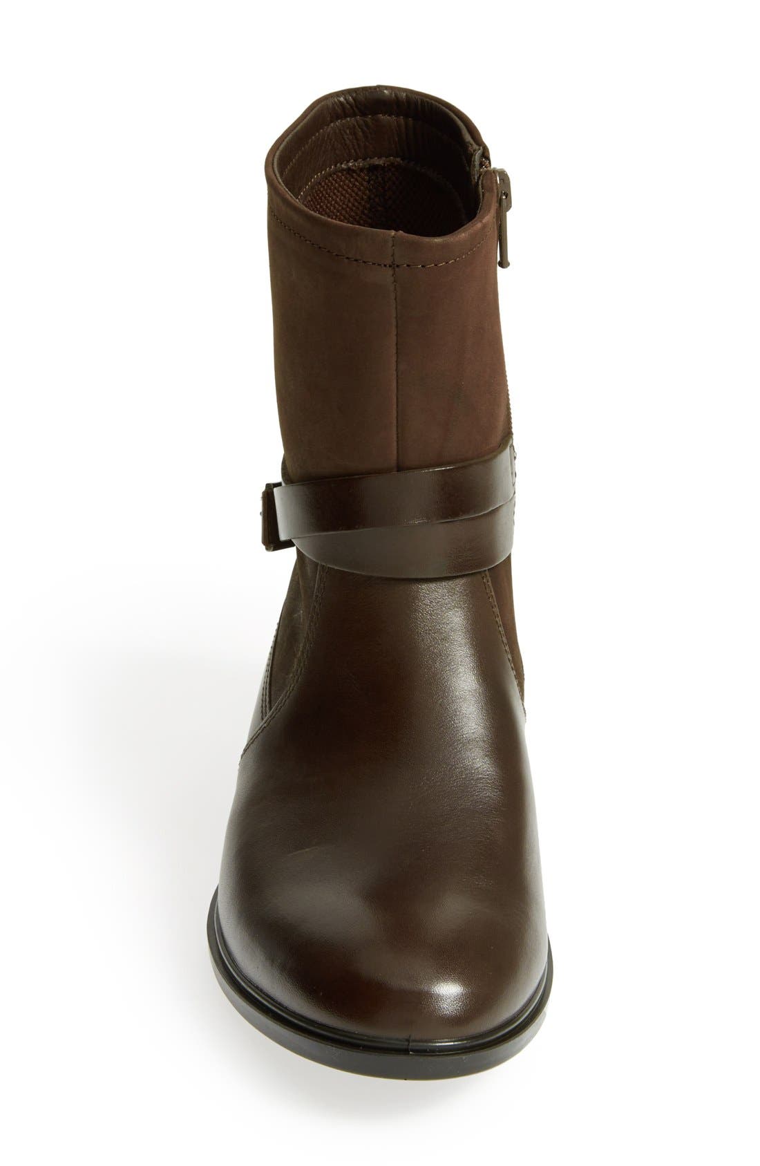 'Touch 15' Buckle Boot, Alternate, color, COFFEE LEATHER