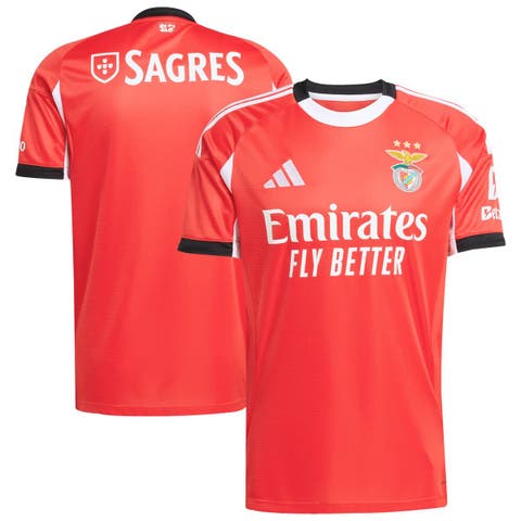 Men's adidas  Red Benfica 2025/26 Home Replica Jersey