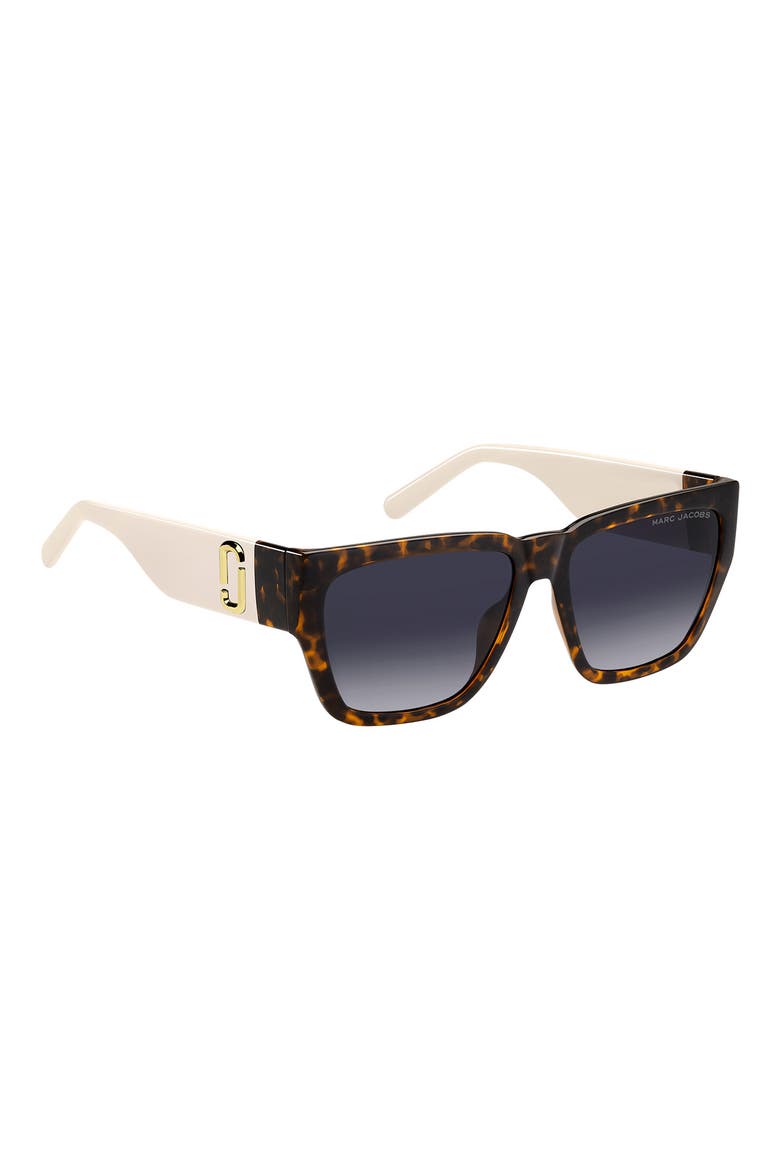 57mm Square Sunglasses, Alternate, color, 0XLT-9O