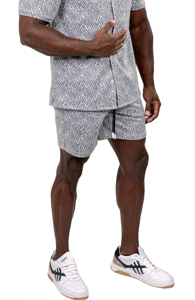 Maceoo Martyr 0337 Knit Drawstring Shorts, Alternate, color, Grey