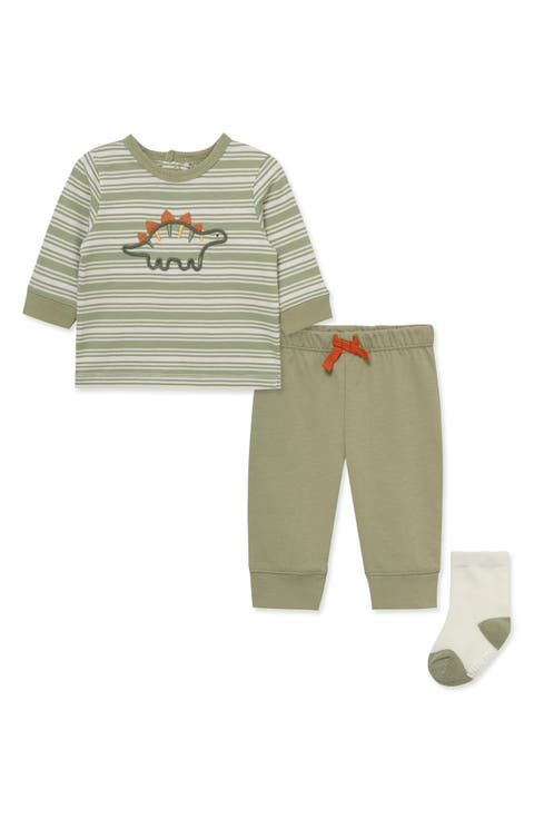 Kids' Dino 3-Piece Jogger Set
