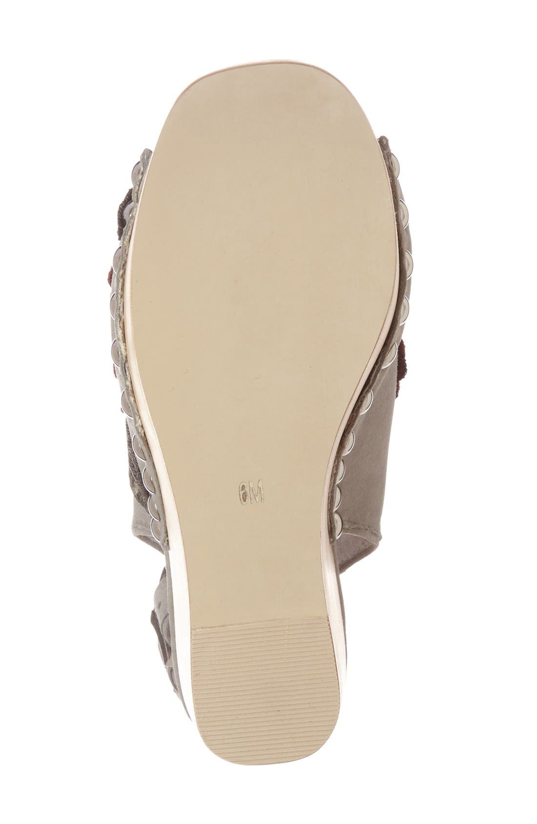 Jeffrey Campbell 'Snick' Platform Wedge Sandal, Alternate, color, 