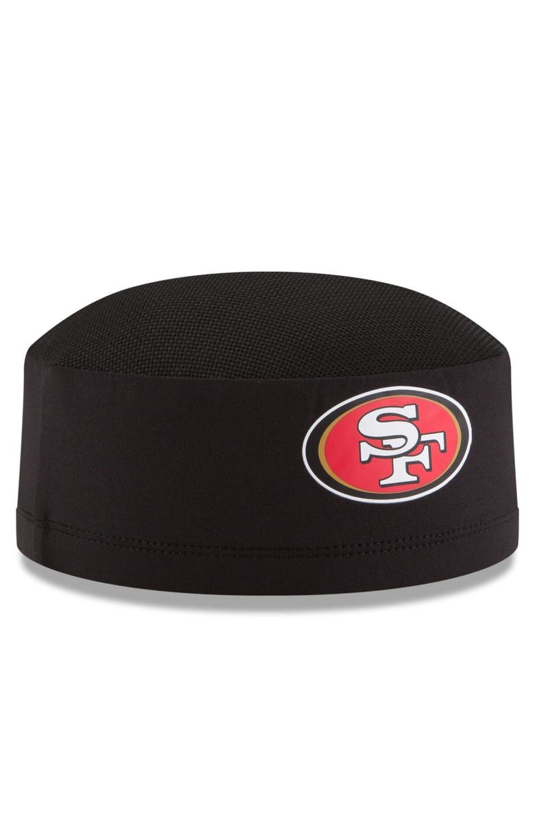 New Era Men's New Era Black San Francisco 49ers NFL Training Skully Cap, Alternate, color, 