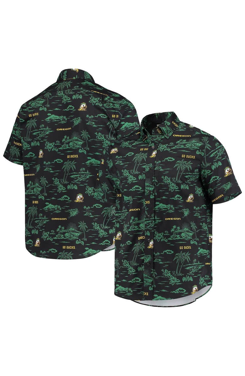 Reyn Spooner Men's Reyn Spooner Black Oregon Ducks Classic Button-Down Shirt, Main, color, Black
