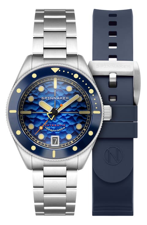 Challenger Automatic Bracelet Watch, 42mm