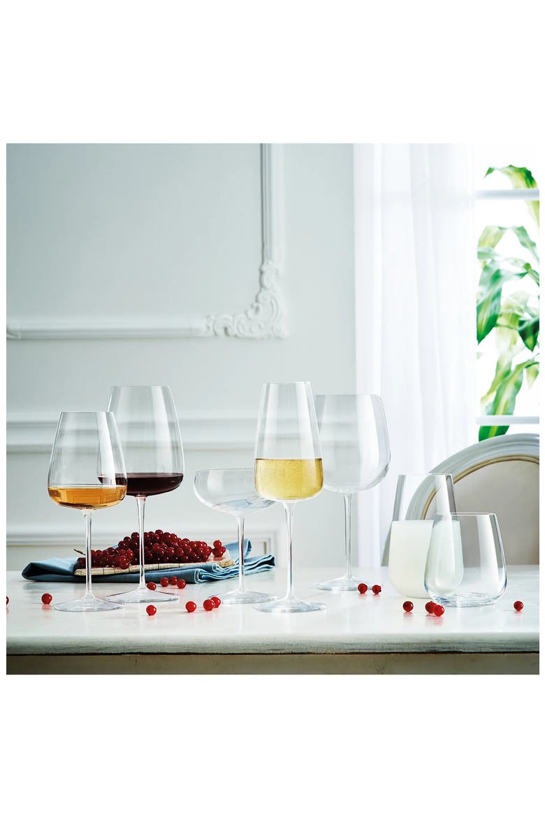 Talismano Set of 4 Prosecco Glasses, Alternate, color, CLEAR