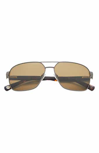 Ted Baker 60mm Polarized Navigator Sunglasses