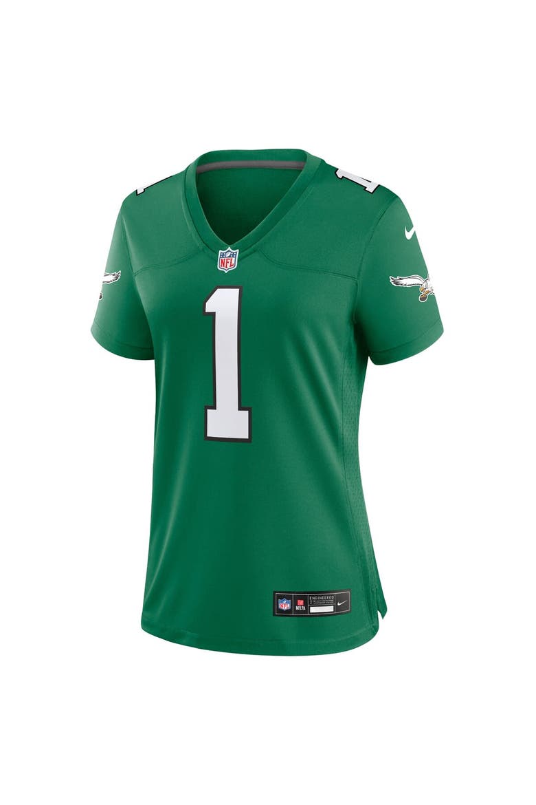 Women's Nike Jalen Hurts Kelly Green Philadelphia Eagles Game Player Jersey, Alternate, color, Kelly Green