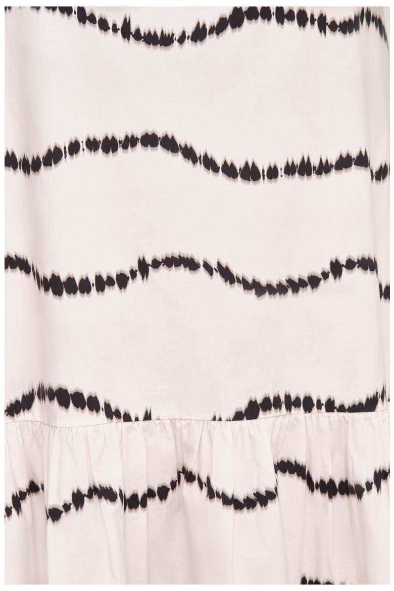 Crustacean Stretch Cotton Maxi Skirt, Alternate, color, BEIGE WAVES