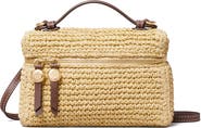 Tory Burch Romy Straw Top Handle Bag
