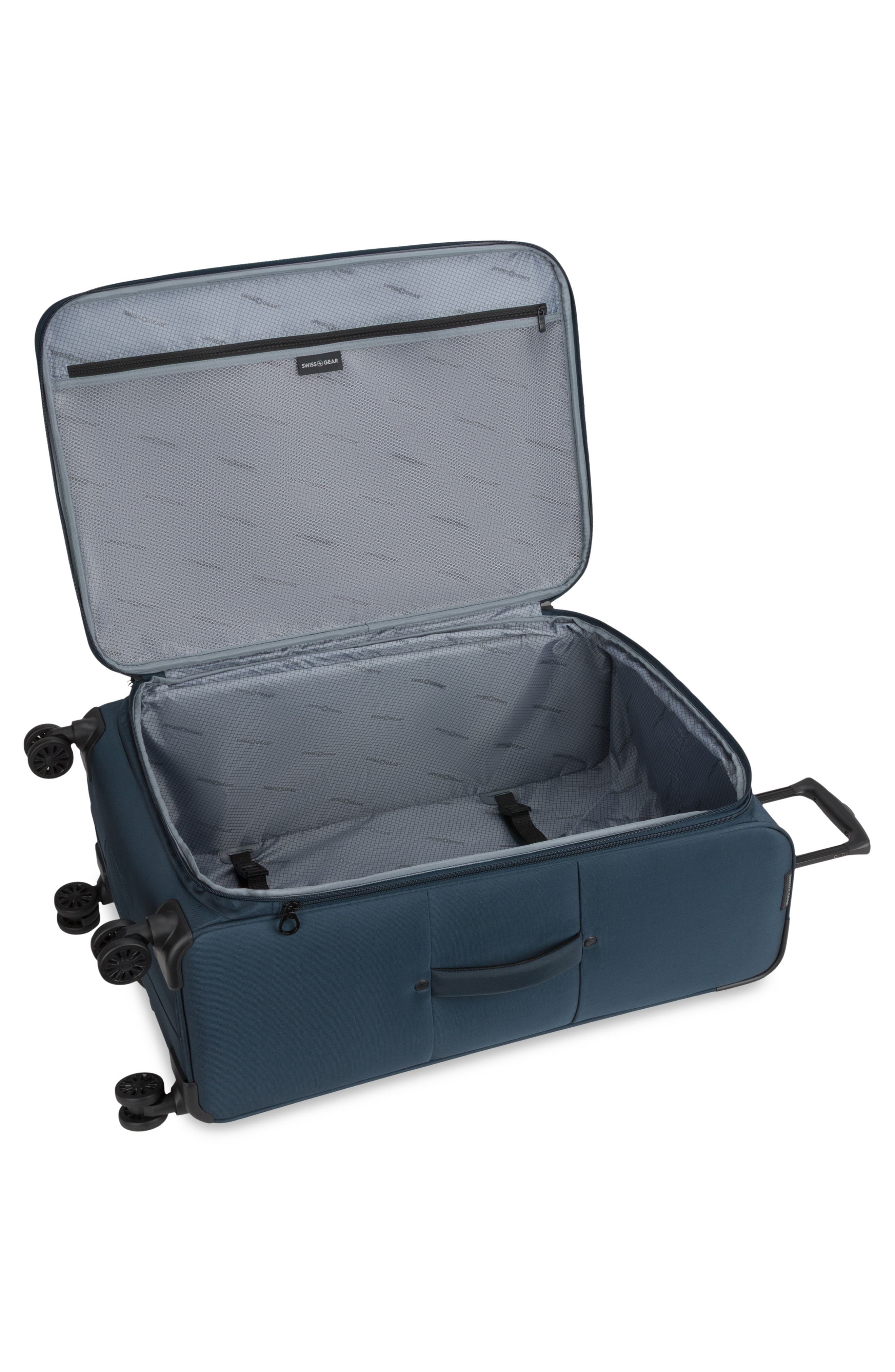 SWISSGEAR 28-Inch Softside Spinner Luggage, Alternate, color, Navy