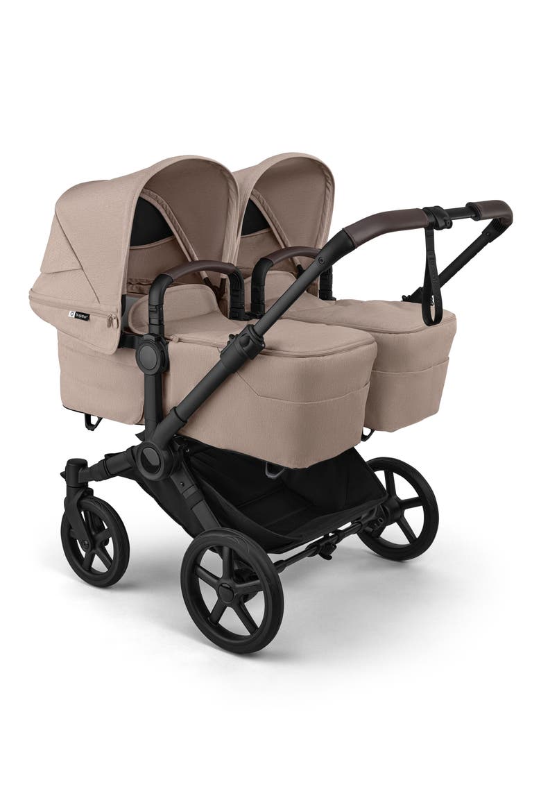 Twin Bassinet Fabric Set for Bugaboo Donkey 6 Stroller, Alternate, color, DESERT TAUPE MELANGE