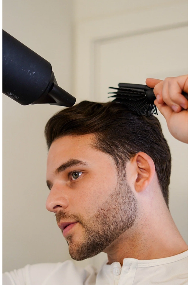 Vented Styling Brush, Alternate, color, Black