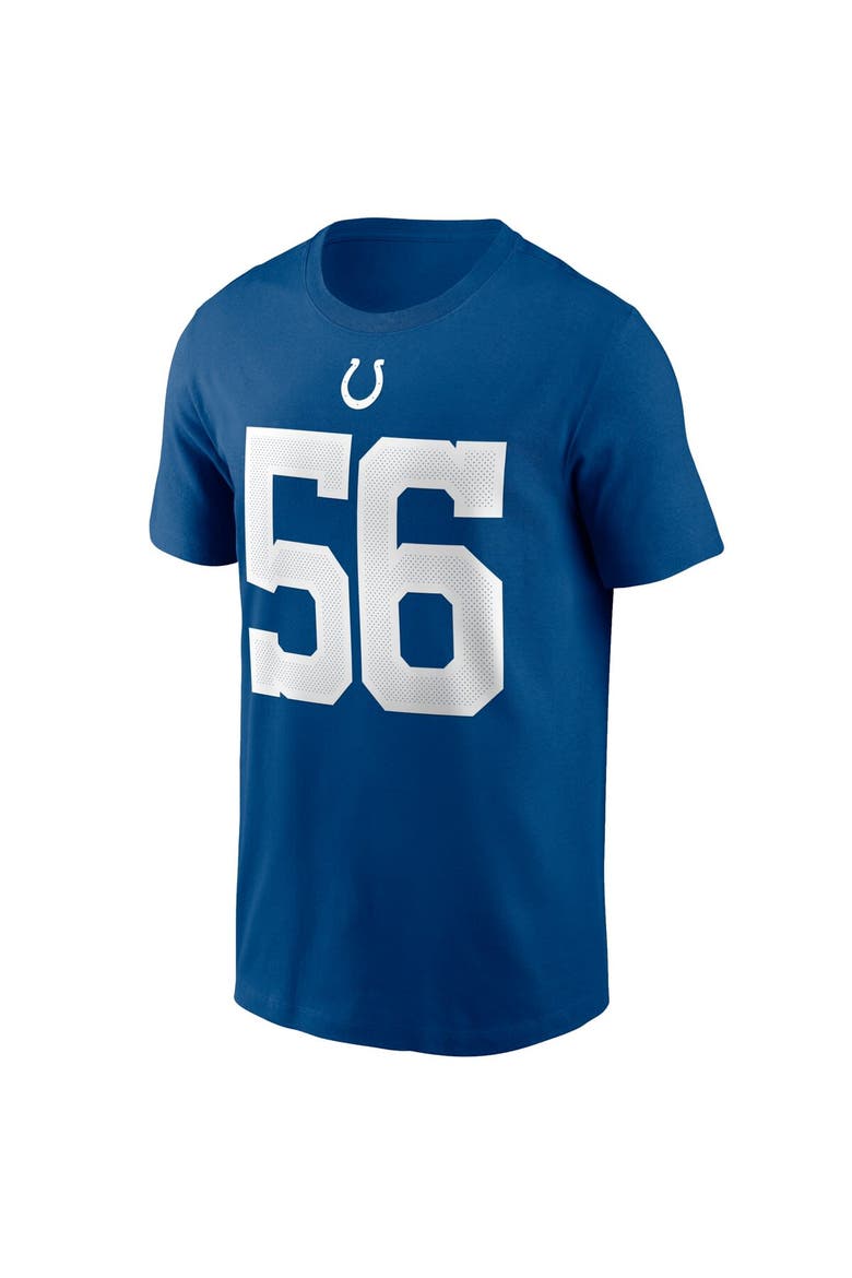 Men's Nike Quenton Nelson Royal Indianapolis Colts Name & Number T-Shirt, Alternate, color, Royal