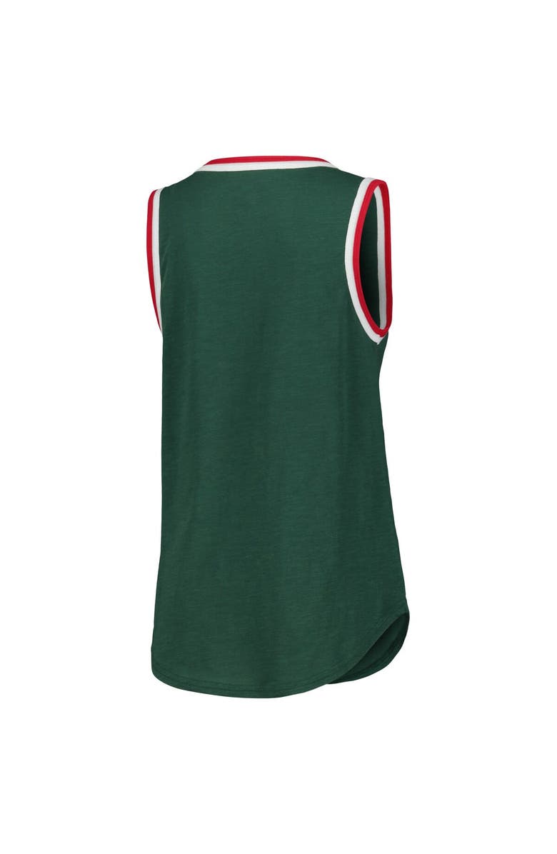 G-III 4HER BY CARL BANKS Women's G-III 4Her by Carl Banks Green Minnesota Wild Strategy Tank Top, Alternate, color, Green
