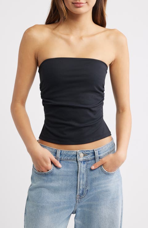 Ophelia Ruched Tube Top