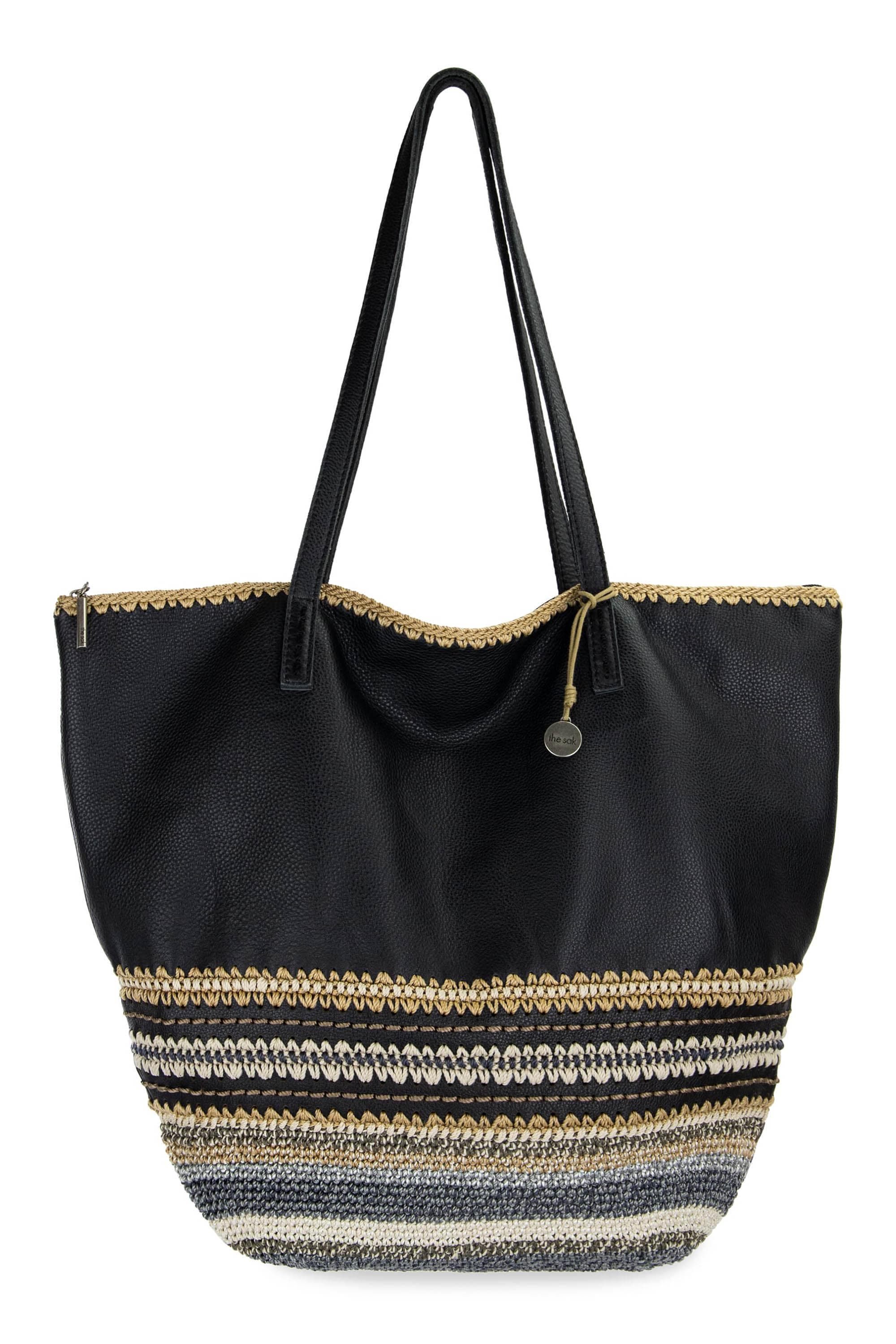 The Sak Faye Tote Bag, Main, color, Black Seminyak