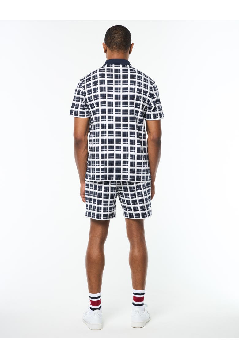 Damarindo Check Polo, Alternate, color, MARITIME BLUE