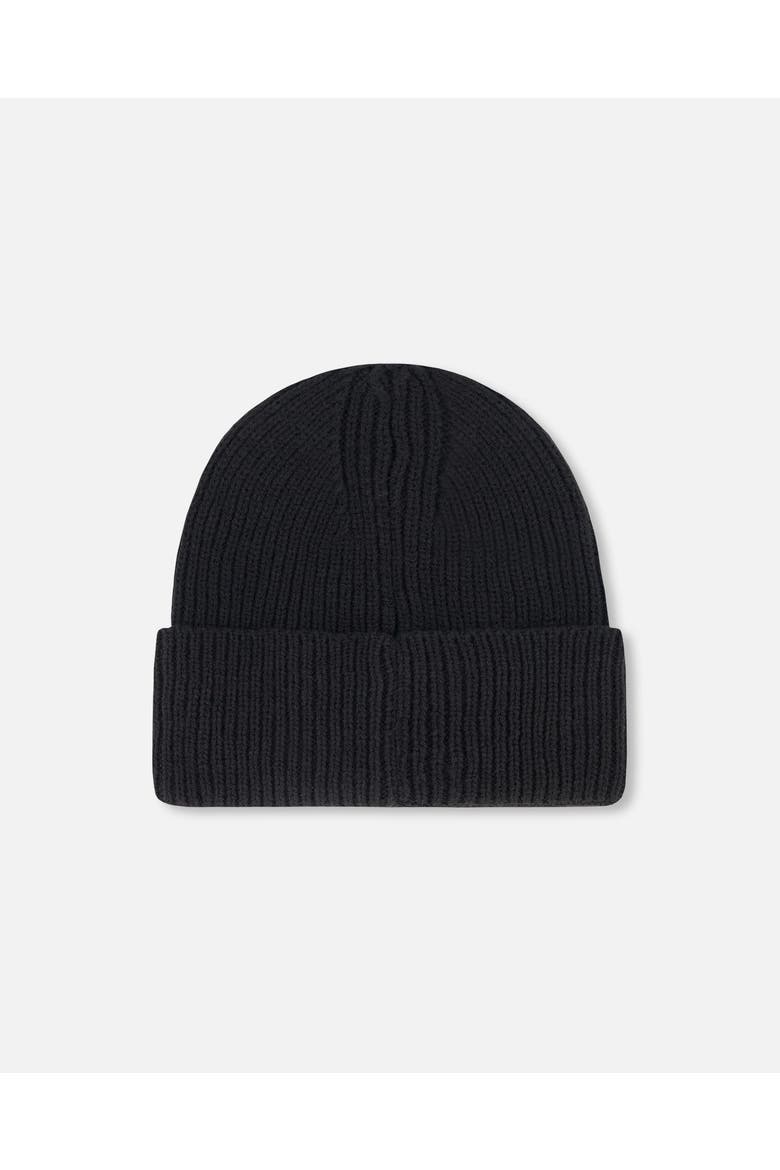 Kids Gender Inclusive Mid-Season Knit Hat, Alternate, color, Black