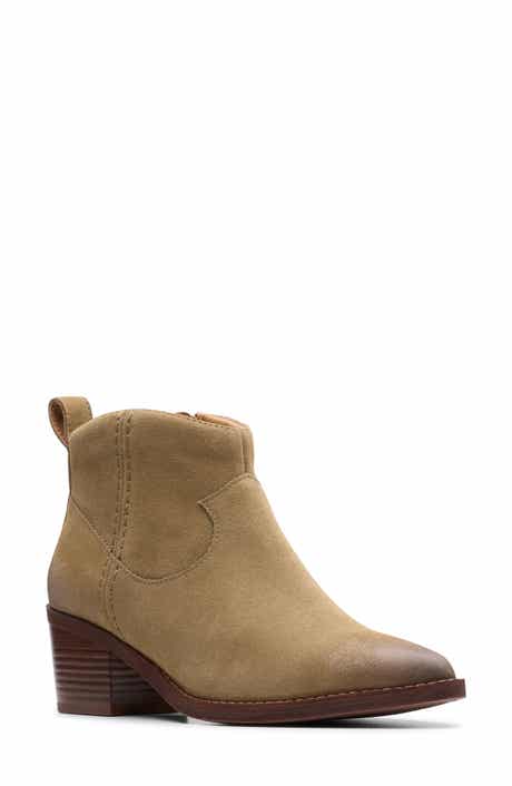 Clarks® Morzine Sky Pointed Toe Bootie