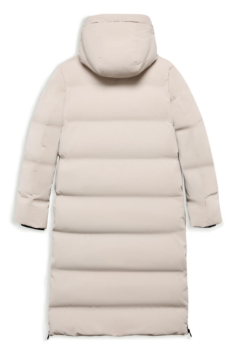 Avril Hooded Puffer Coat, Alternate, color, IVORY