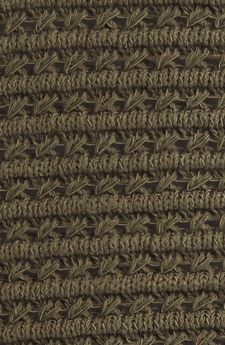 rag & bone Marlee Open Stitch Cardigan, Alternate, color, Army