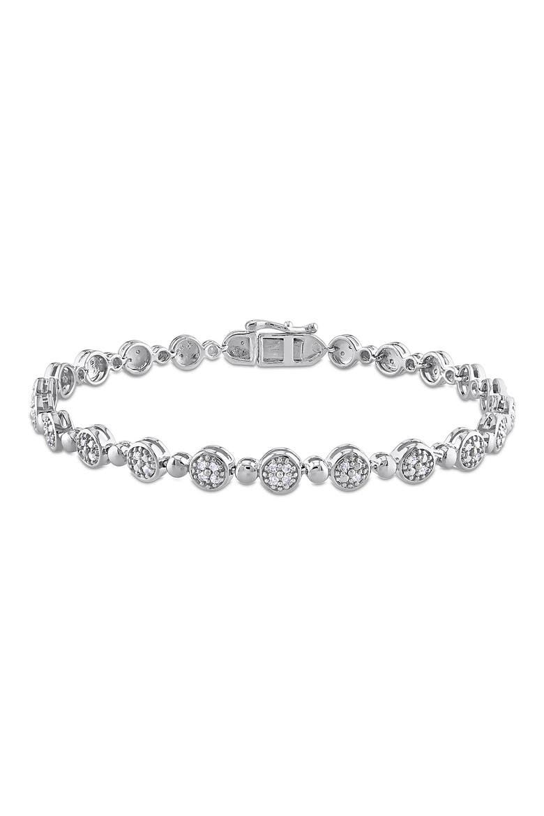 Diamond Tennis Bracelet - 0.5ct., Main, color, WHITE