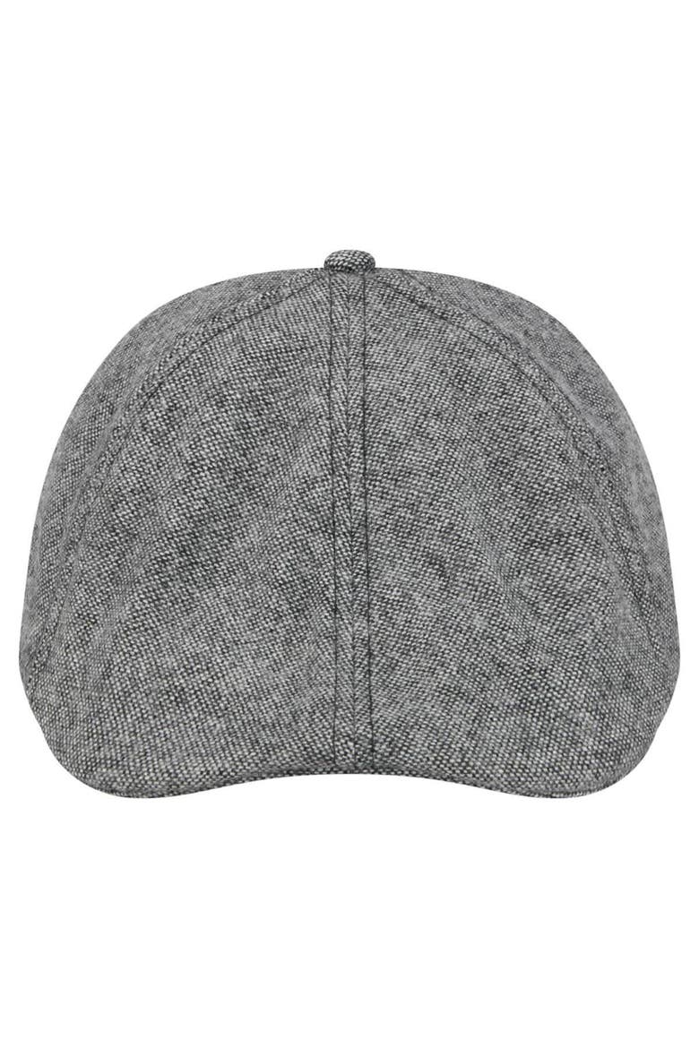 Men's New Era Black Baltimore Ravens Peaky Duckbill Fitted Hat, Alternate, color, Gray