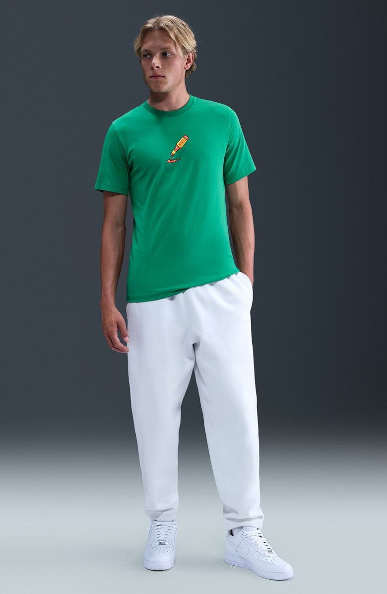 Nike Sportswear Cotton Graphic T-Shirt, Alternate, color, 324 Stadium Green