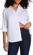 SPANX® Relaxed Fit Poplin Button-Up Shirt